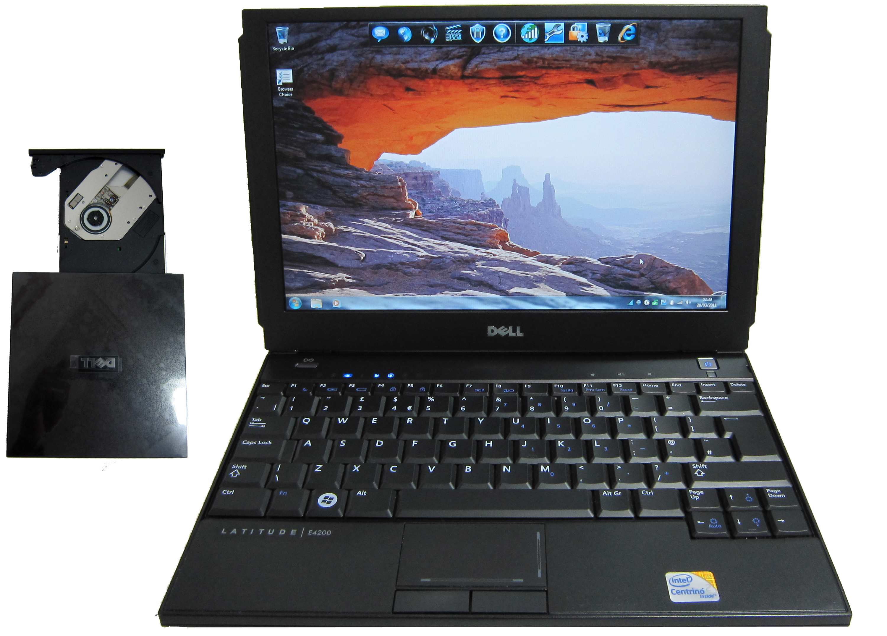 Dell Latitude E4200 2GB 64GB SSD 3G 1.60GHz DVD 12.1"